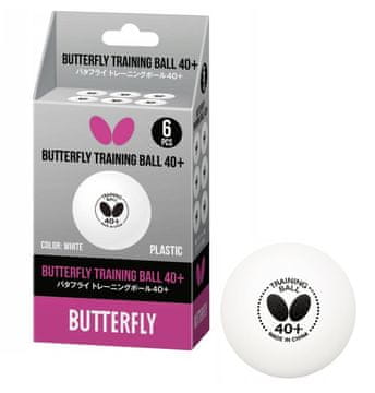 shumee 6-PAKIRANJE ŽOGIC ZA NAMIZNI TENIS BUTTERFLY TRAINING ZA NAMIZNI TENIS 40+