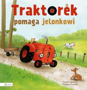 shumee Traktor pomaga jelenu