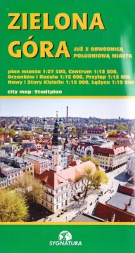shumee Zelena Gora - Zemljevid mesta