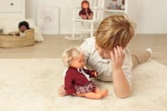 shumee Miniland Doll evropska punčka deklica 38 cm s polževim vsadkom