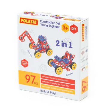 shumee WADER 2-v-1 gradbeni komplet Izumitelj 97 kosov