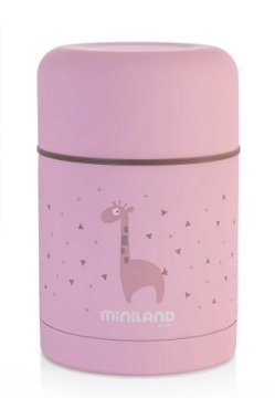 shumee Miniland termos za obroke, roza