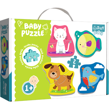 shumee Uganka z otroškimi klasičnimi živalmi 1+ TREFL