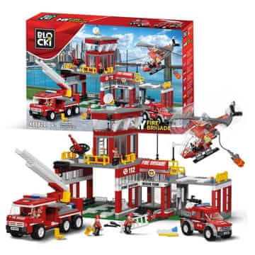 shumee BLOCKI - Gasilska postaja MyFireBrigade 881 kosov KB0820