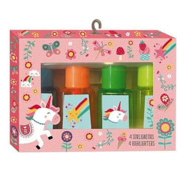 shumee Komplet 4 označevalcev Janod Unicorn