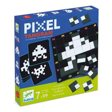 shumee Arkadna igra Djeco Pixel Tangram