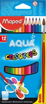 shumee Akvarelni svinčniki MAPED Colorpeps AQUA, 12 kosov
