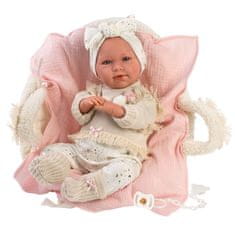 shumee Llorens kremna španska punčka Jokajoča Mimi 40 cm