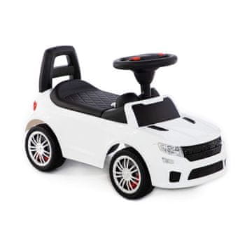 shumee Otroški voziček WADER SuperCar št 6 z zvokom, bel