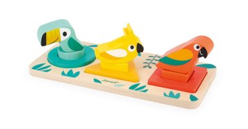 shumee Janod leseni sorter My First Shapes Tropic 12m+,