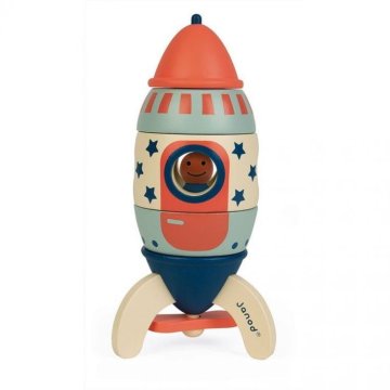 shumee Janod Lesena magnetna raketa Pastel