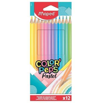 shumee Pastelne barvice MAPED Colorpeps, 12 barv