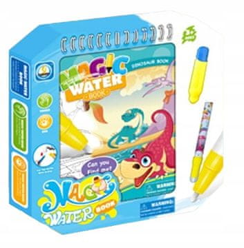 shumee KNJIGA ZA PORAVNANJE Z VODNIM MARKERJEM DINO 0336