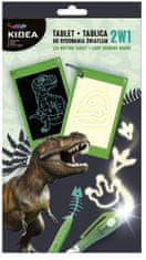 shumee TABLICA - RISALNA TABLICA Z LUČKO 2V1 B1 2499