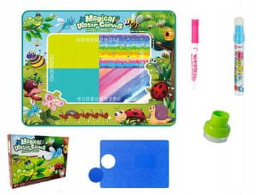 shumee PODLOGA ZA PORAVNANJE VODNI PISAR INSECTS 44x32cm 9941