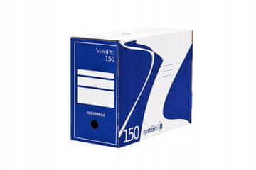 shumee ARHIVSKA POSODA VAUPE SYSTEM 150 MM MODRA