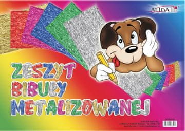 shumee KOVINSKI PAPIRNI ZVEZEK 25X35CM 63900 A'10