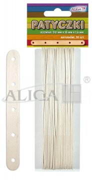 shumee Ustvarjalne palčke PK-0180 brezbarvne 30 kosov 0180