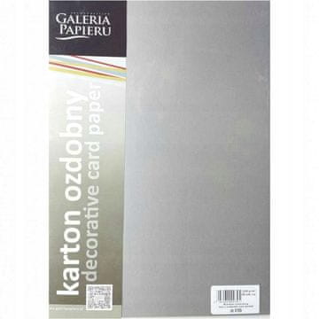 shumee DEKORATIVNI KARTON MILLENNIUM SILVER 220G/M2 (20) 9395