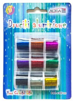 shumee DA-3656 ALUMINIJASTE ŽICE NA TULJIH 3656