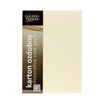 shumee DEKORATIVNI KARTON KREMASTI BAMBUS 180G (20) 1229