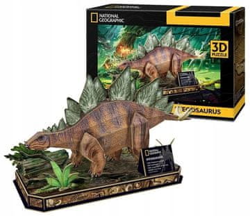 shumee 3D UGANKA NATIONAL GEOGRAPHIC STEGOSAUR 0541
