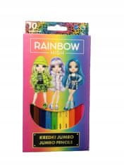 shumee JUMBO TRIKOTNE VARŠČICE MAVRIČNE, 10 BARV, A1226