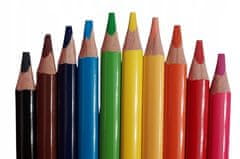 shumee JUMBO TRIKOTNE VARŠČICE MAVRIČNE, 10 BARV, A1226