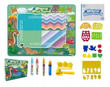 shumee DINO VODNI PISARNIŠKI POVZROČILNIK 150x100 9934