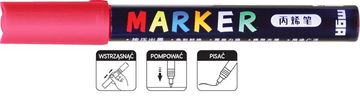 shumee Akrilni marker 1-2 mm rožnato rdeč MG 4174 A'6
