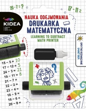 shumee UČENJE ODŠTEVANJA MATEMATIČNI TISKALNIK 4493