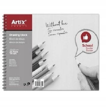 shumee Risalni blok 20 listov 33X23 130G 8602 A'12