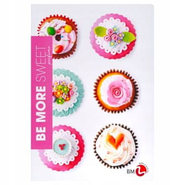 shumee ZVEZEK A4/72 STRANI MREŽA BE MORE SWEET 100G A'10 2764