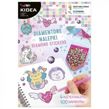 shumee DIAMANTNE NALEPKE ČAROBNI SVET KIDEA 8149