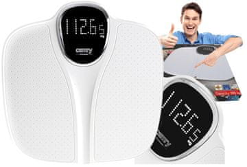 shumee CR 8171 bela kopalniška tehtnica s funkcijo tehtanja dojenčkov