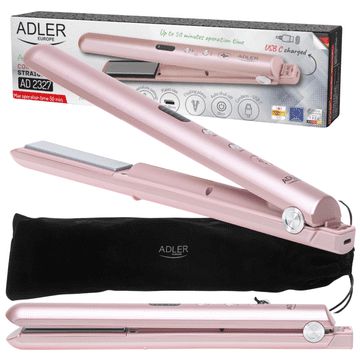 shumee ADLER ROZA BREZŽIČNI POTOVALNI LAK ZA LASE | AD2327P