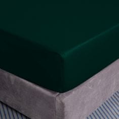 shumee BOMBAŽNA RJUHA Z NASTAVLJIVIM TEKSTUROM 160x20025 STEKLENIČNO ZELENA