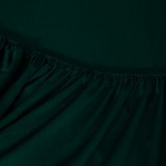 shumee BOMBAŽNA RJUHA Z NASTAVLJIVIM TEKSTUROM 160x20025 STEKLENIČNO ZELENA