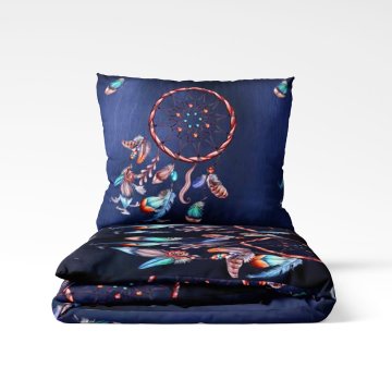 shumee BOMBAŽNA POSTELJNINA 220x200 DREAMCATCHER-SKY