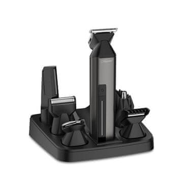 shumee Komplet strižnika za lase 6 v 1 s polnjenjem USB-C | MR-660