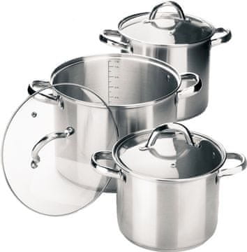shumee Komplet velikih loncev Maestro, 6 kosov (3,5 l, 4,5 l, 8,0 l)