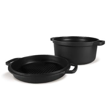 shumee Ovalni aluminijast lonec z žar ponevjo 3,3 l | Maestro MR-4126