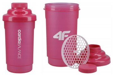 shumee ŠPORTNA STEKLENIČKA 4F BIN002 SHAKER 600 ML