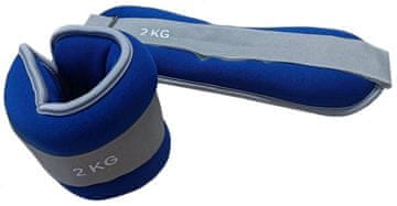 shumee UTEŽI ZA ZAPESTJA IN GLEŽNJE 2x2 KG NEOPREN