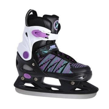 shumee NH2255 A ČRNO/VIJOLIČNE VELIKOST S (33-36) NILS EXTREME HOKEJSKE DRSALKE
