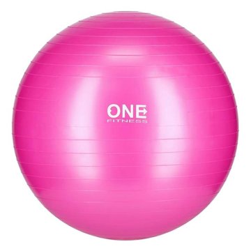 shumee ONE FITNES ŽOGA ZA TELOVADNO 55 CM ROZA