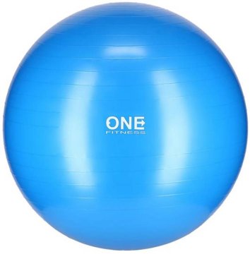 shumee ONE FITNESS GB10 TELOVADNA ŽOGA 75 CM MODRA