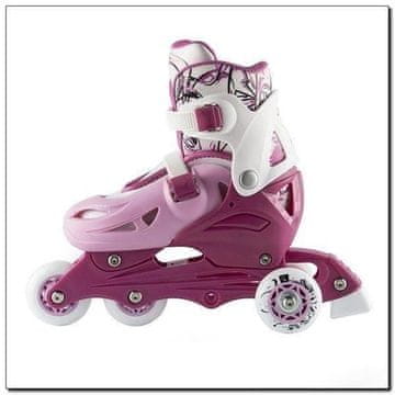 shumee NJ0320 A ROZA VELIKOST S (31-34) ROLERJI NILS EXTREME