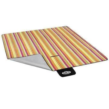 shumee NC2220 ODEJA ZA PIKNIK VIJOLIČNA/RUMENA 220x200 PE ALU NILS CAMP