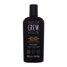 American Crew Daily Deep Moisturizing 250 ml vlažilen šampon za vsakodnevno uporabo za moške